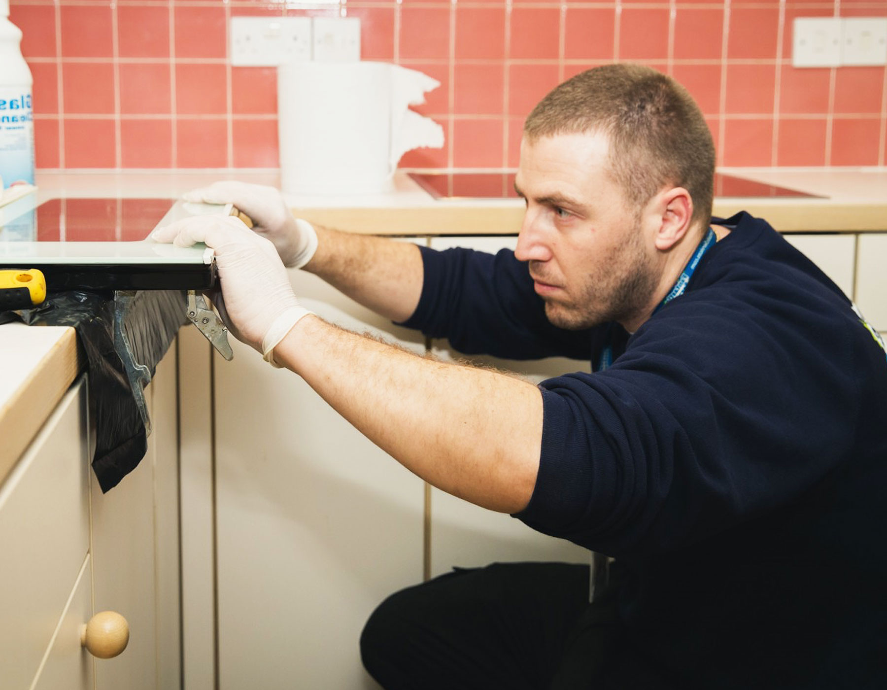 Oven cleaning